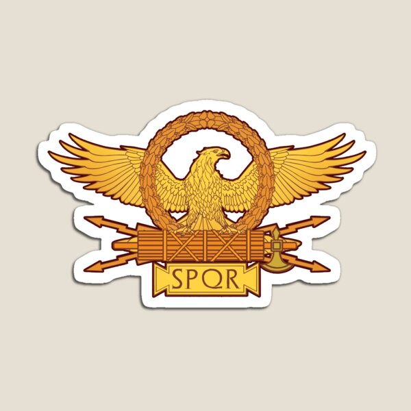 Aperçu de l'œuvre Norme d'aigle SPQR de la Rome antique créée et vendue par Styrman.