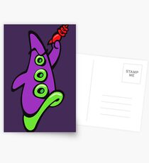 Maniac Mansion - Day of the Tentacle Fan-art Postcards