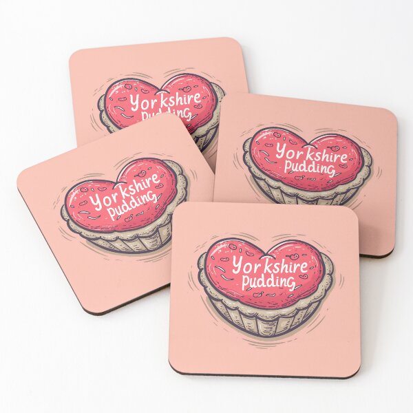 Item preview, Pink Pudding Paradise: Yorkshire Love Pattern designed and sold by meowjourney.