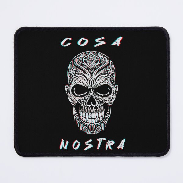 Item preview, Cosa Nostra Skull - Chromadrift, Vintage designed and sold by Psyberspace.