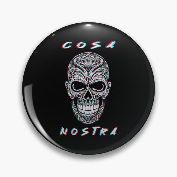 Item preview, Cosa Nostra Skull - Chromadrift designed and sold by Psyberspace.