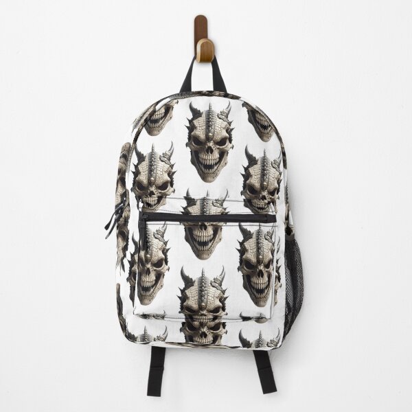 Item preview, White reptilian warrior skull designed and sold by MadinaFatt.