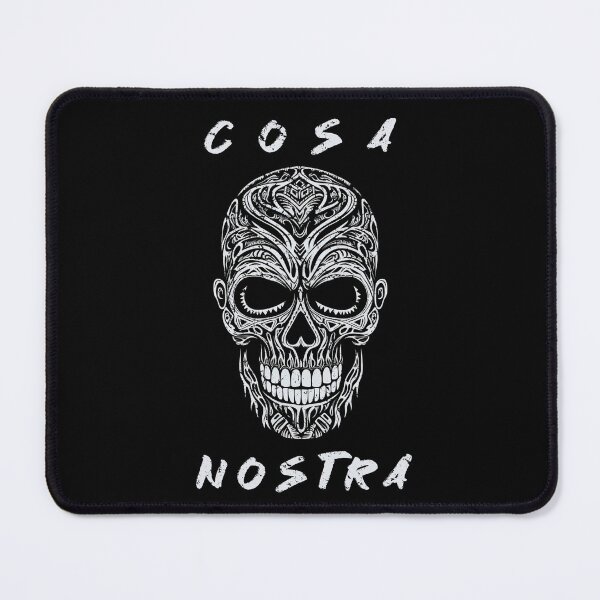 Item preview, Cosa Nostra Skull - Vintage designed and sold by Psyberspace.
