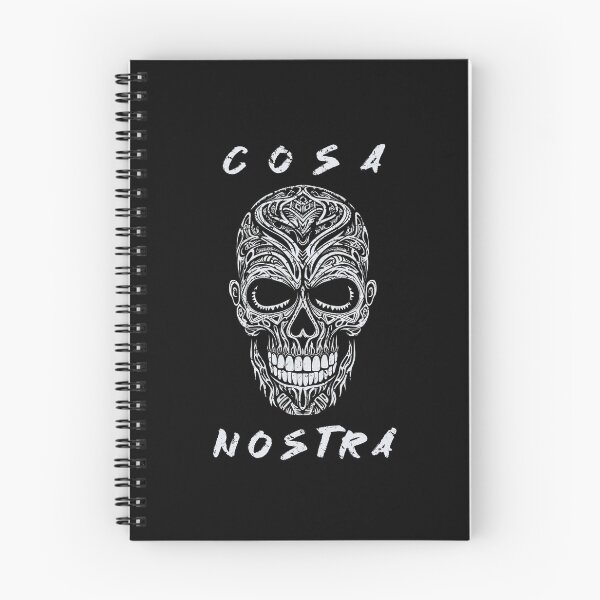 Item preview, Cosa Nostra Skull - Vintage designed and sold by Psyberspace.