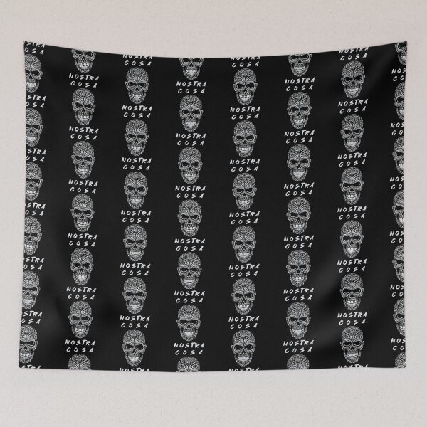 Item preview, Cosa Nostra Skull - Vintage designed and sold by Psyberspace.