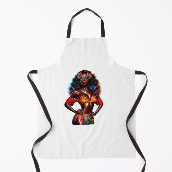 Item preview, Mardi Gras Carnival Afro Woman, Mardi Gras Black Woman, Afro American Girl, Mardi Gras Parade, Mardi Gras Party. designed and sold by gabrielakrall.