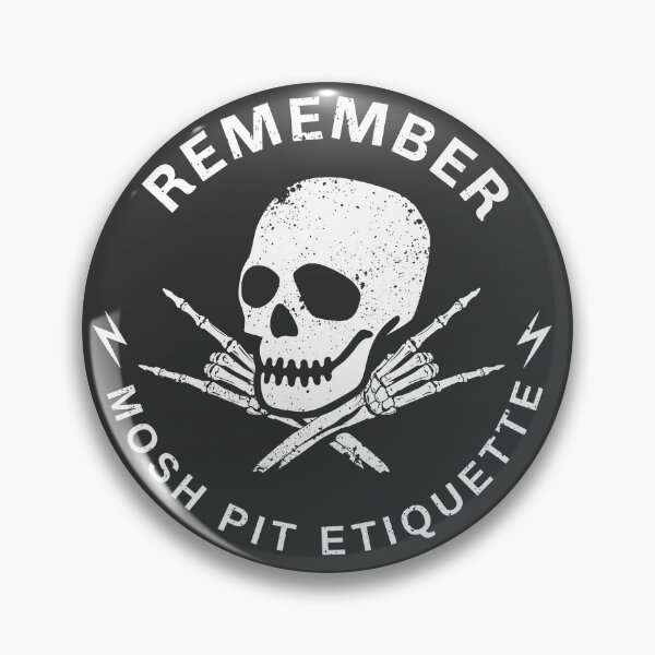 Item preview, Remember Mosh Pit Etiquette designed and sold by FateAndStardust.