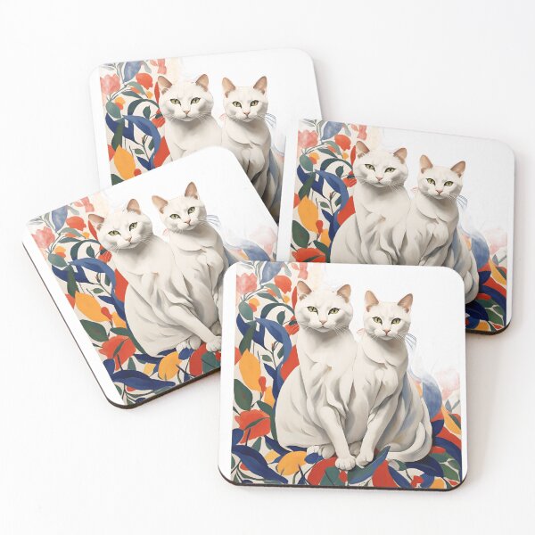 Item preview, Matisse  twins cats designed and sold by Digistorma.