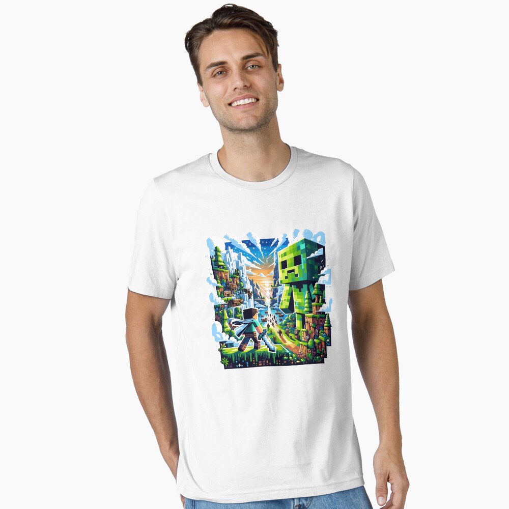 Item preview, T-shirt essentiel designed and sold by pixelpopplanet.
