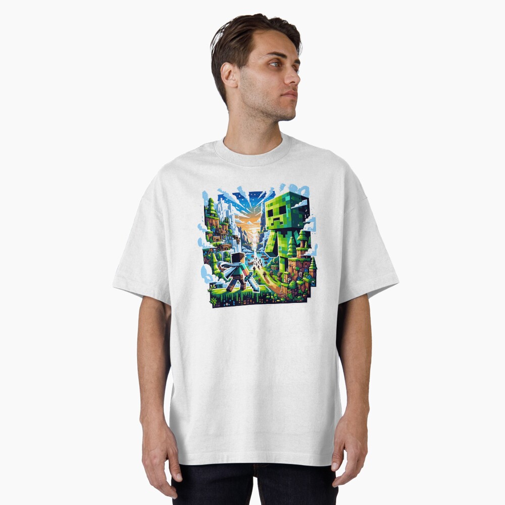 Item preview, T-shirt oversize designed and sold by pixelpopplanet.