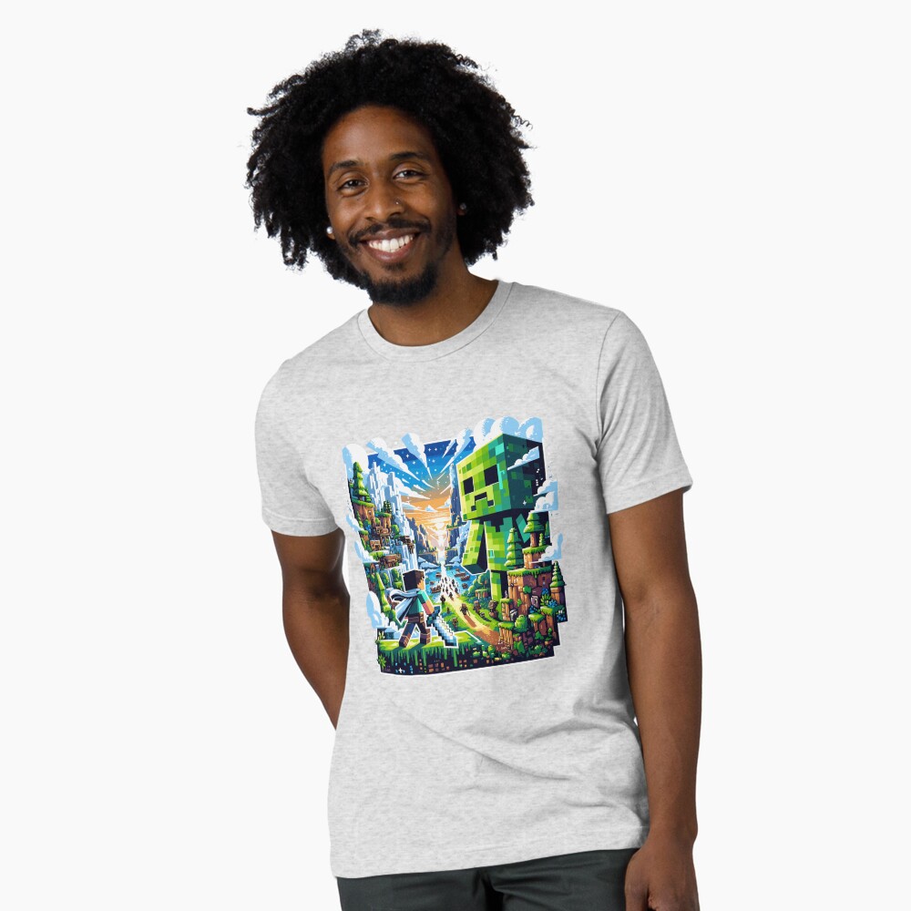 Item preview, T-shirt chiné designed and sold by pixelpopplanet.