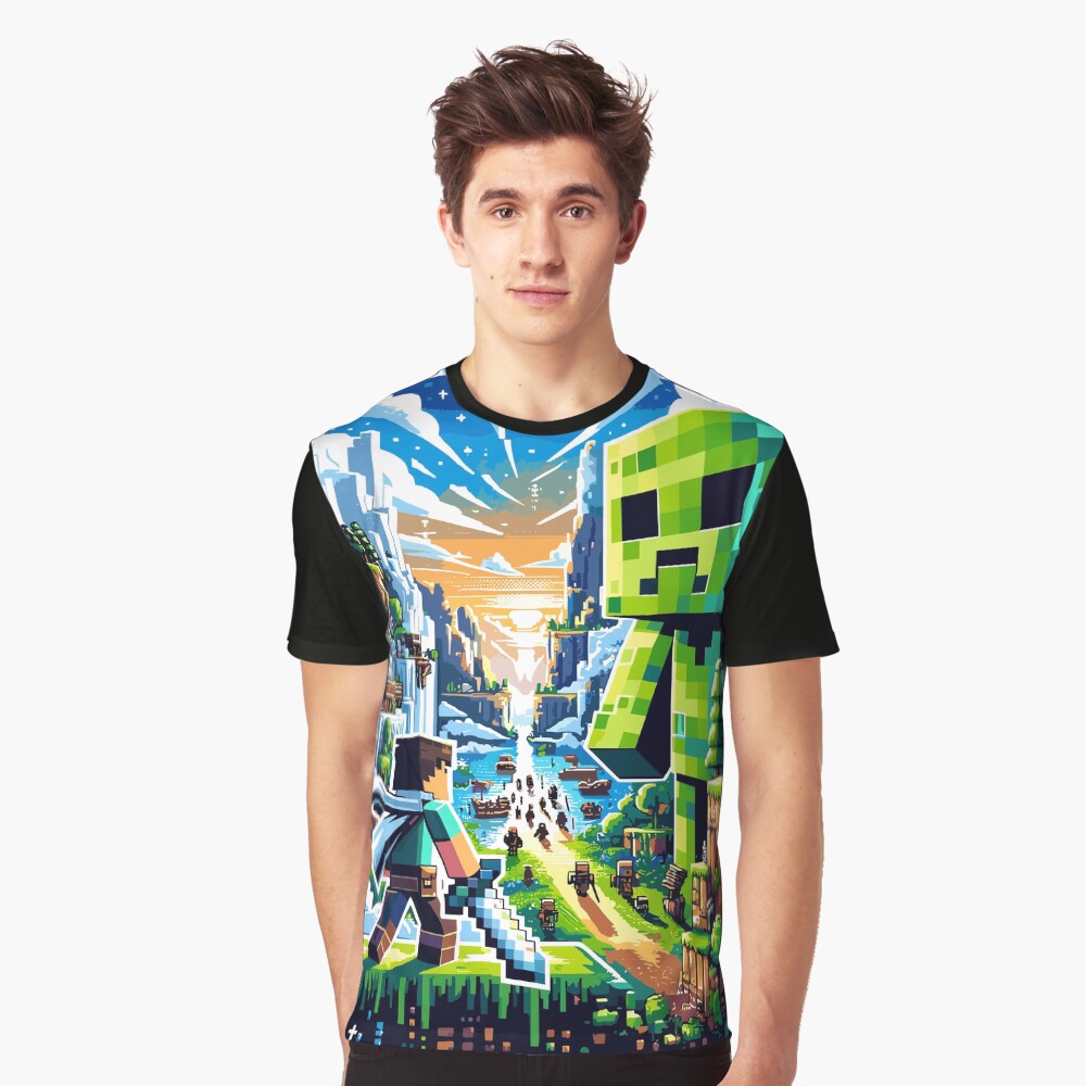 Item preview, T-shirt graphique designed and sold by pixelpopplanet.