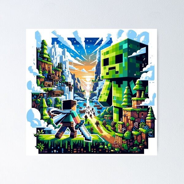 Artikel-Vorschau von Pixel Adventure Quest: Episches Gamer-Design, designt und verkauft von pixelpopplanet.