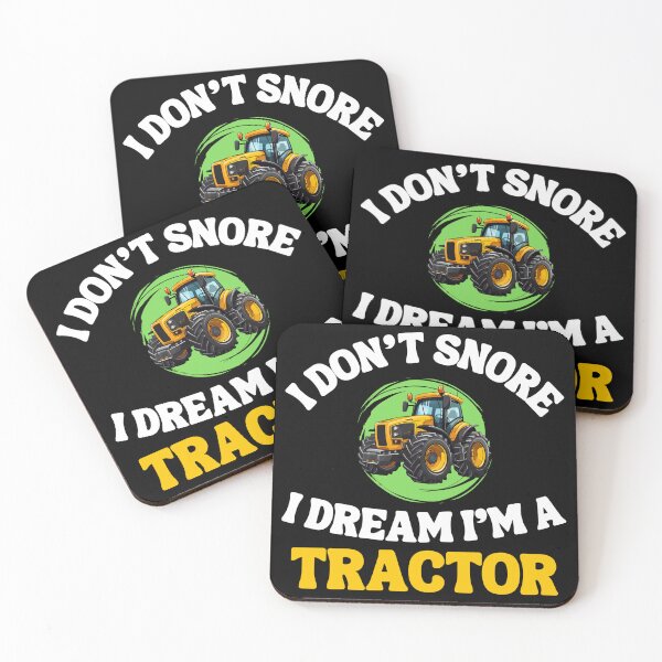 Item preview, I Don't Snore I Dream I'm A Tractor designed and sold by Dabbing Turtle Designs.