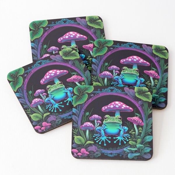 Item preview, Blacklight Frogs designed and sold by shortiiblazed.