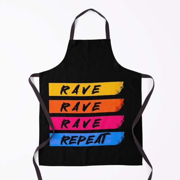 Aperçu de l'œuvre Rave, Rave, Rave, Repeat créée et vendue par Psyberspace.