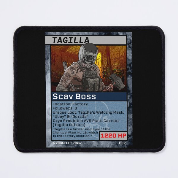 Item preview, Tagilla Tarkov Trading Card 002 designed and sold by RyoGM.