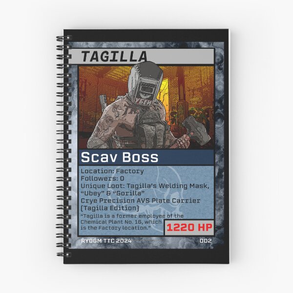 Item preview, Tagilla Tarkov Trading Card 002 designed and sold by ryogm.