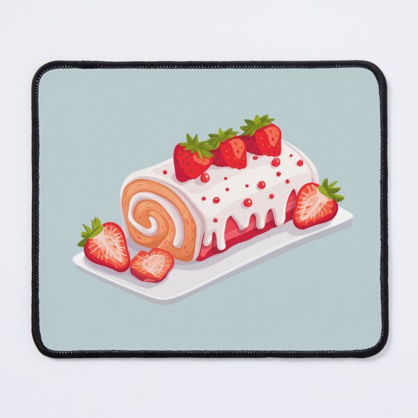 Item preview, Strawberry Roll Cake designed and sold by sakurashorty.