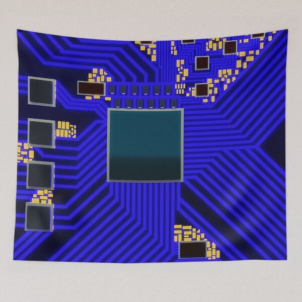 Item preview, Voxel Core 2 Glow Dark Blue designed and sold by PotatoVonEpicus.