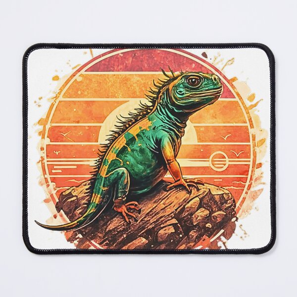 Item preview, a cute Iguanas retro designed and sold by jinmommyonline.