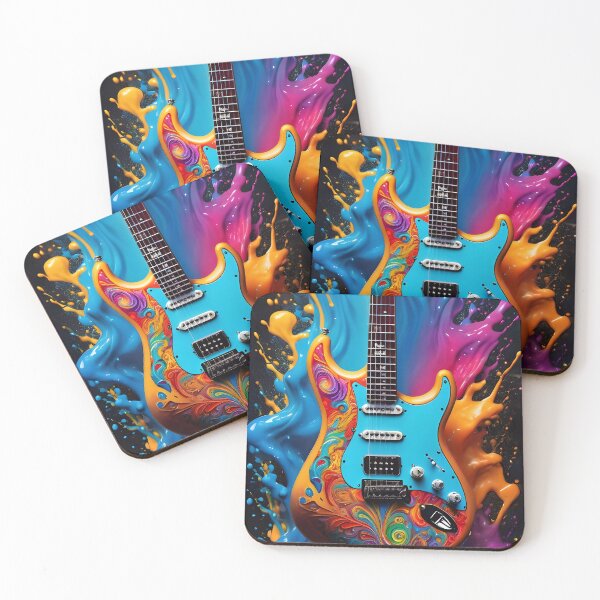 Artikelvorschau, Electric Paint Splash Guitar entworfen und verkauft von TheArtOfPat.