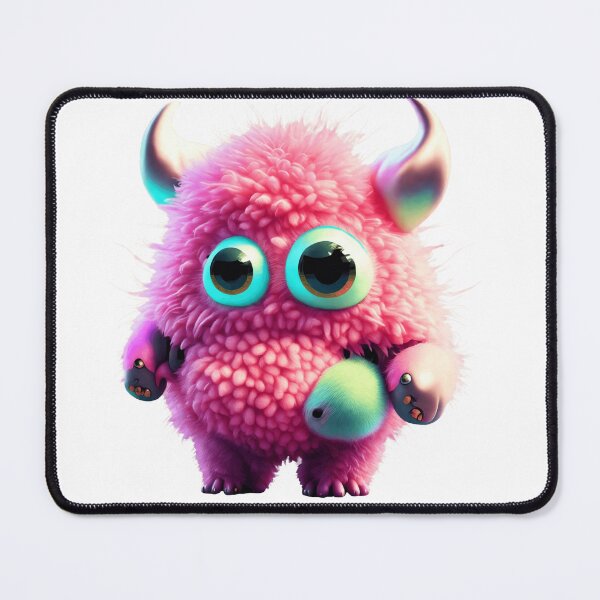 Item preview, Shaggy monster 5 designed and sold by LittleWorldShop.