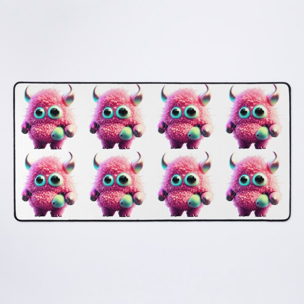 Item preview, Shaggy monster 5 designed and sold by LittleWorldShop.