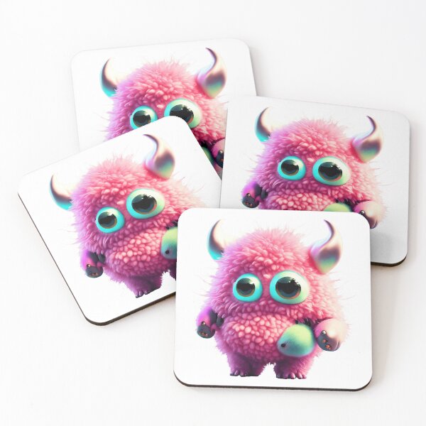 Item preview, Shaggy monster 5 designed and sold by LittleWorldShop.