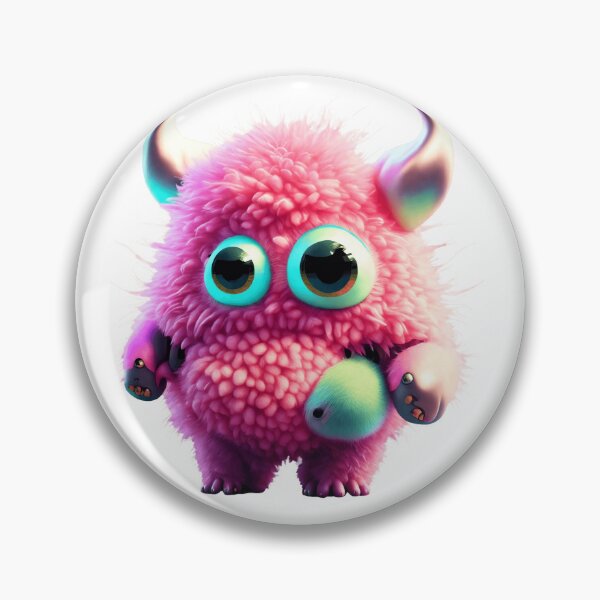 Item preview, Shaggy monster 5 designed and sold by LittleWorldShop.