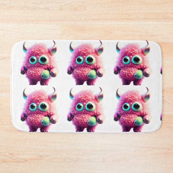 Item preview, Shaggy monster 5 designed and sold by LittleWorldShop.