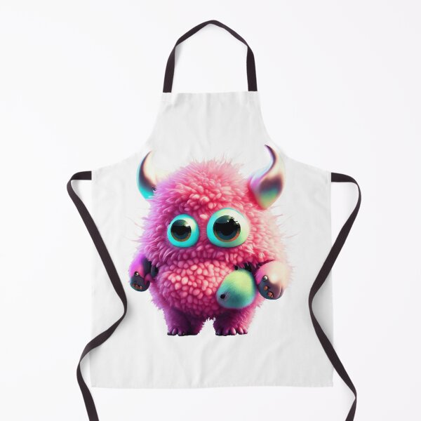 Item preview, Shaggy monster 5 designed and sold by LittleWorldShop.