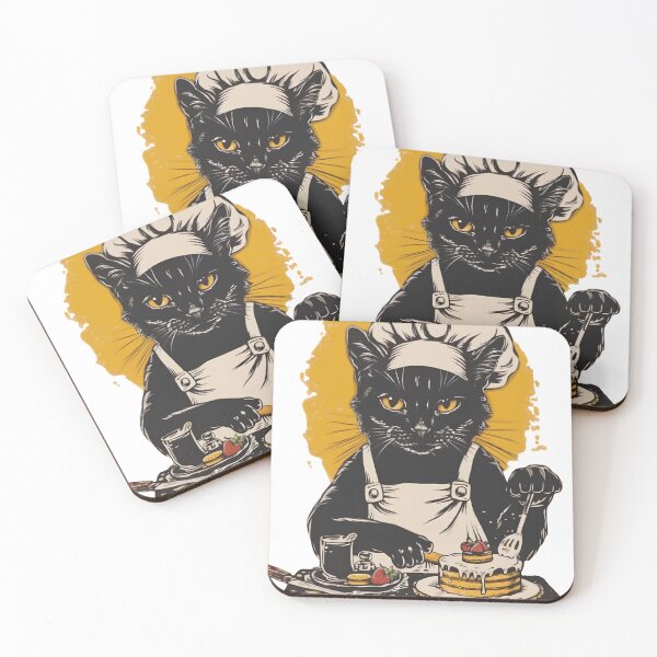 Item preview, Cat Baking a Cake  designed and sold by GoverArt.