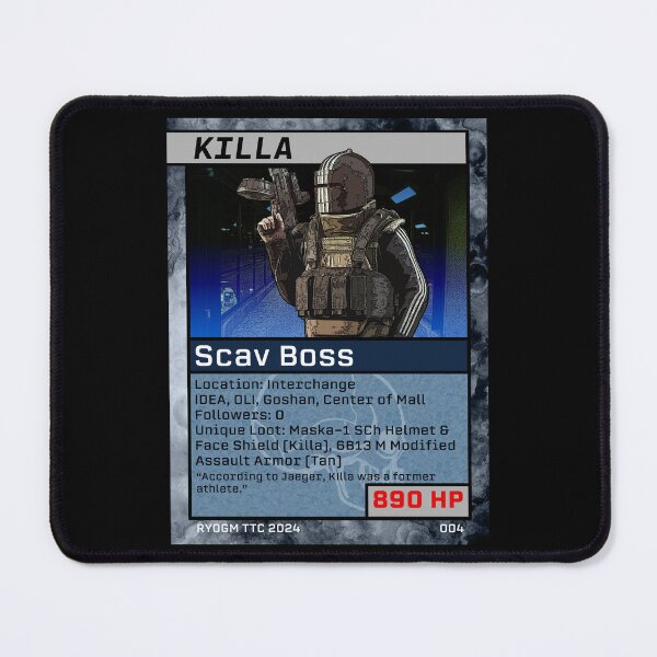 Item preview, Killa Tarkov Trading Card 004 designed and sold by ryogm.