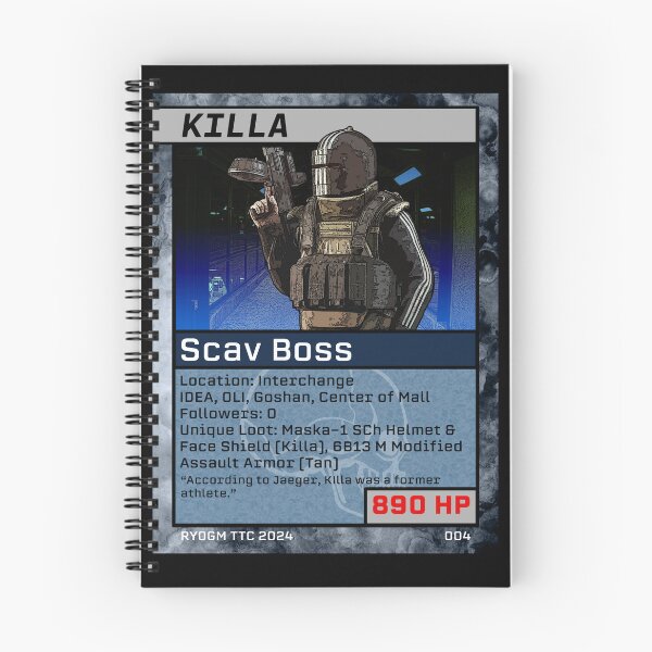 Item preview, Killa Tarkov Trading Card 004 designed and sold by ryogm.
