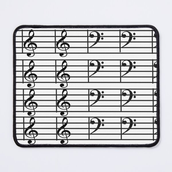 Item preview, CLAVE DE SOL Y CLAVE DE FA designed and sold by NEEDFUL STRINGS LLC.
