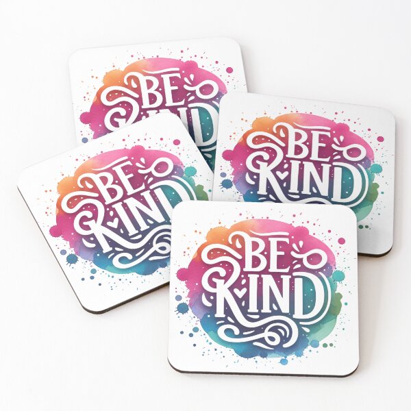 Item preview, Be Kind, Watercolor Motivational Art, Inspirational Message, Teacher Shirt, Teacher Gift, Librarian and Nurse Design designed and sold by ShoniwDesigns.