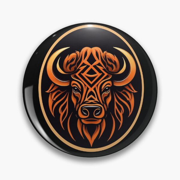 Item preview, GEOMETRIC BUFFALO designed and sold by PETS ABC.