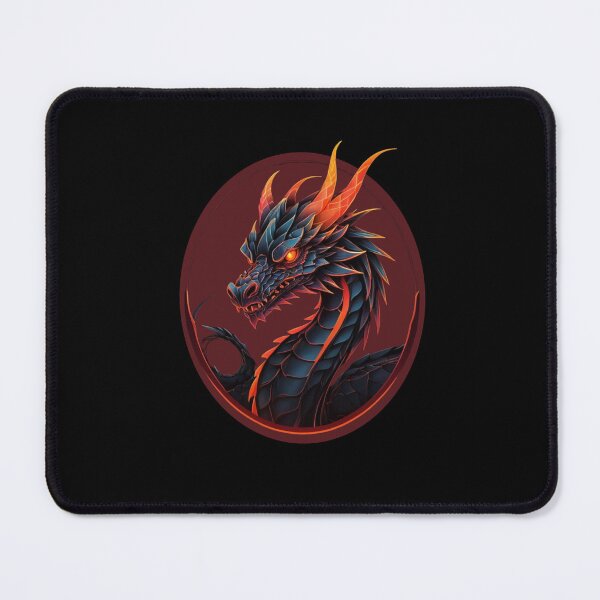 Item preview, GEOMETRIC DARK DRAGON designed and sold by PETS ABC.