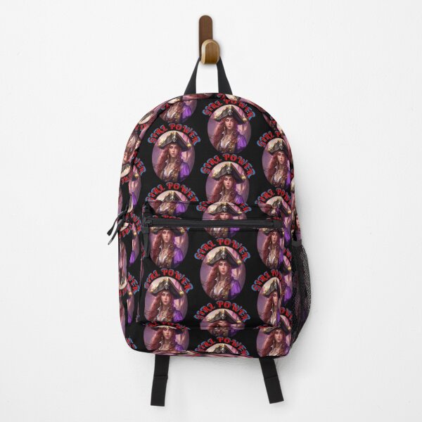 Item preview, Girl power, a  female purple pirate , a strong woman in a man’s world, a galantine designed and sold by sailorsam1805.