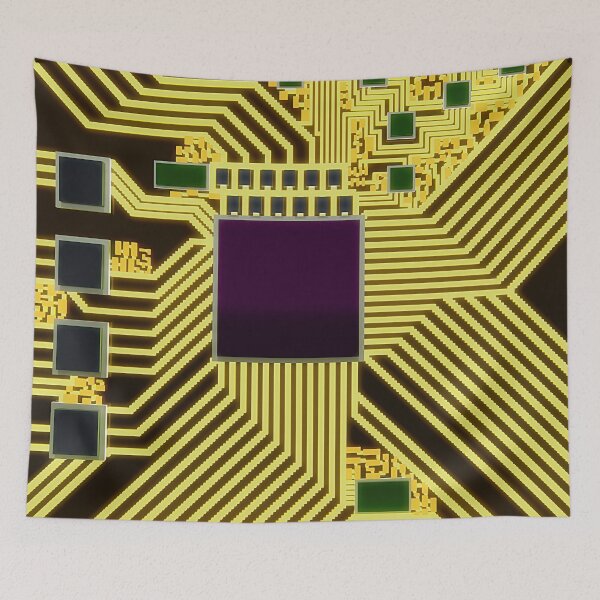 Item preview, Voxel Core 2 Glow Yellow designed and sold by PotatoVonEpicus.