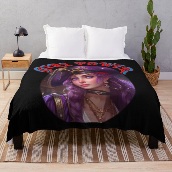 Item preview, Girl power, a  female whimsical purple eyed pirate , a strong woman in a man’s world, a galantine designed and sold by sailorsam1805.