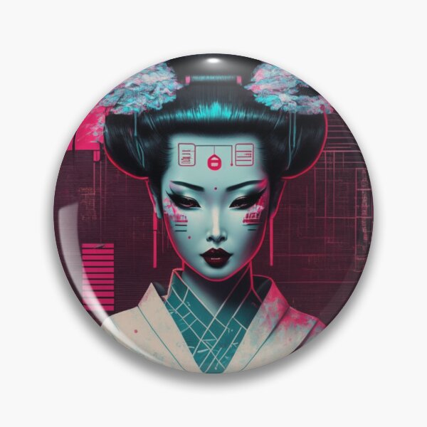 Item preview, Cyber Asian Geisha Girl designed and sold by Mlaniel.