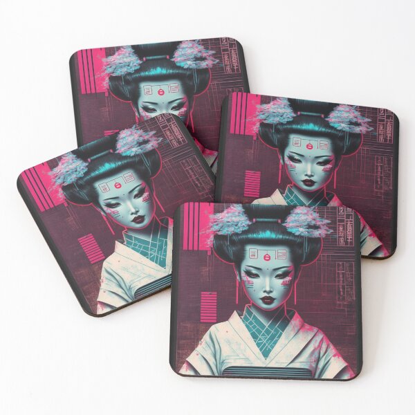 Item preview, Cyber Asian Geisha Girl designed and sold by Mlaniel.