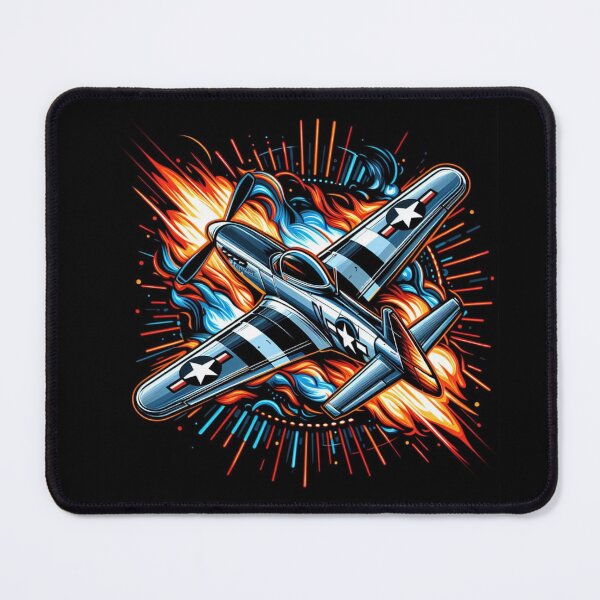 Item preview, Blue style P-51 mustang designed and sold by BeztProductz.