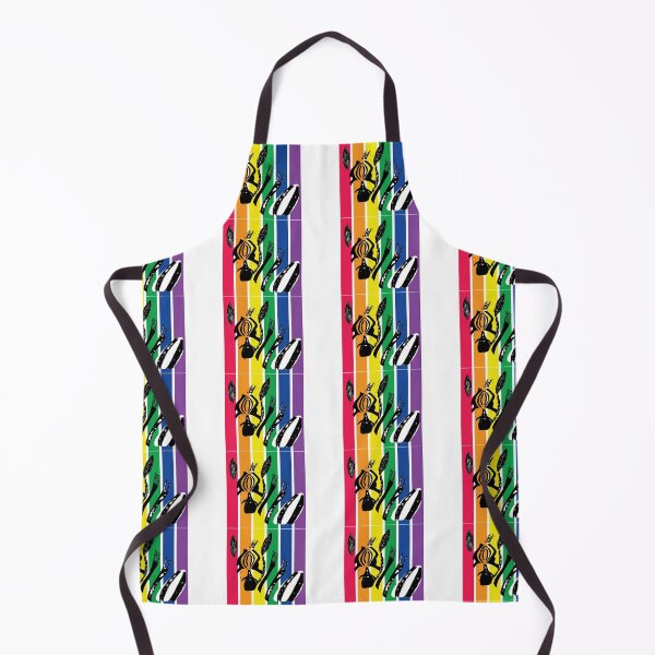 Item preview, Woodblock Style Zebra Print with Colorful Stripes designed and sold by jwturcott.