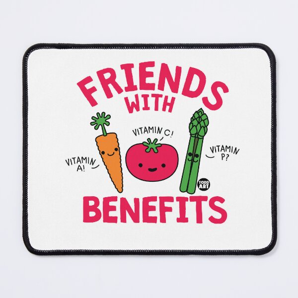 Item preview, FRIENDS WITH BENEFITS VEGGIES designed and sold by TODD GOLDMAN.