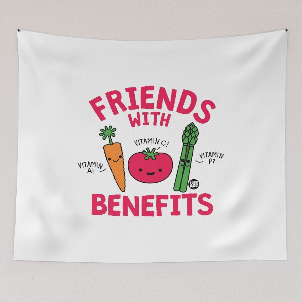 Item preview, FRIENDS WITH BENEFITS VEGGIES designed and sold by TODD GOLDMAN.