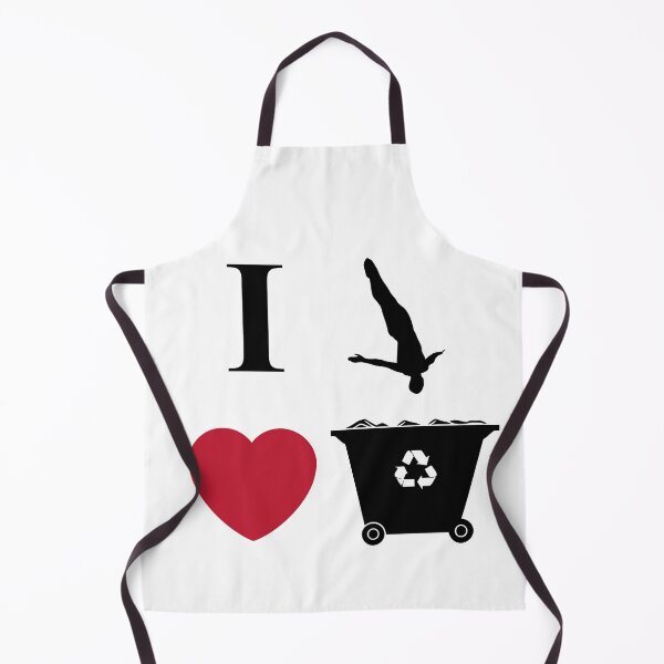 Item preview, I love dumpster diving / I heart dumpster diving / Dumpster diver life designed and sold by clon-dot-net.