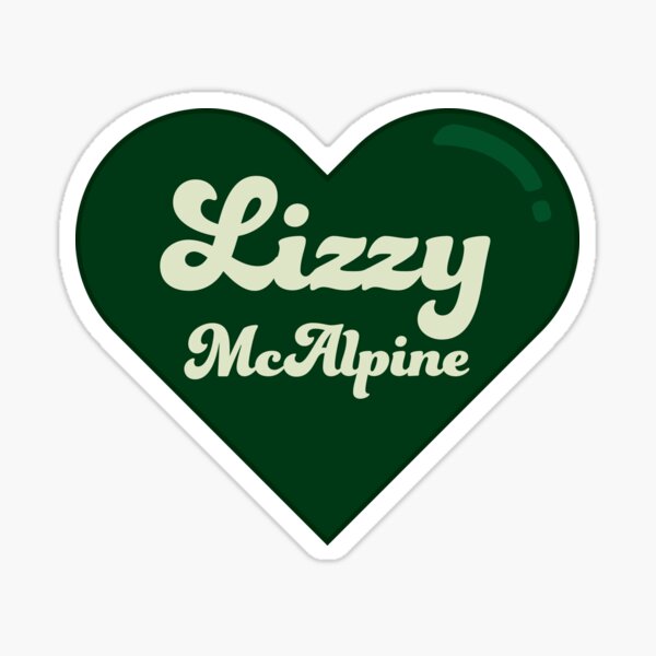 Item preview, green lizzy mcalpine heart designed and sold by BAMsketches.